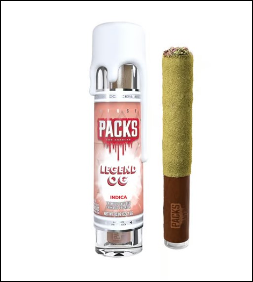 Photograph of product: Packs | 2.5g Infused Blunt | Peach Bellini (H)