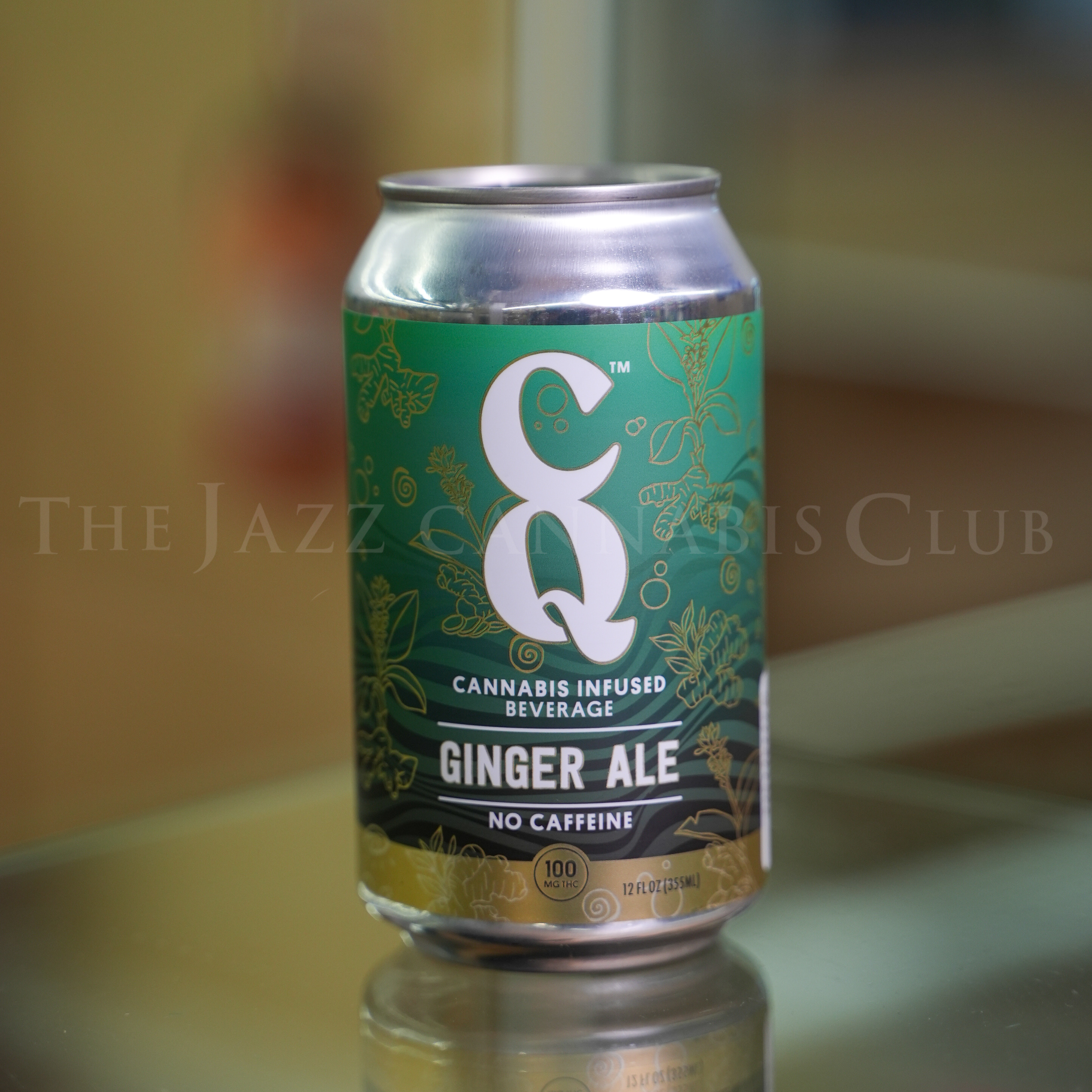 Photograph of product: CQ - Ginger Ale Infused 100mg