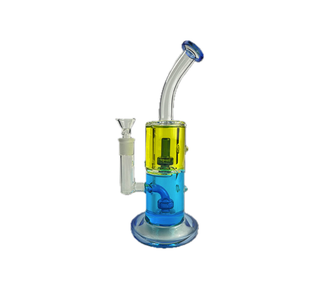 Photograph of product: Two Tone Glycerin Bong (11")