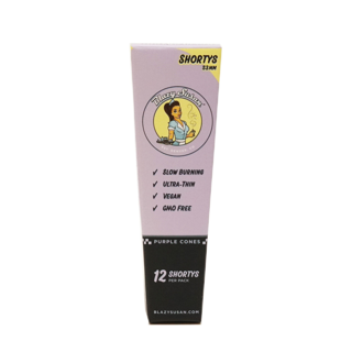 Photograph of Product: Blazy Susan Shorty Cones Purple (12ct)