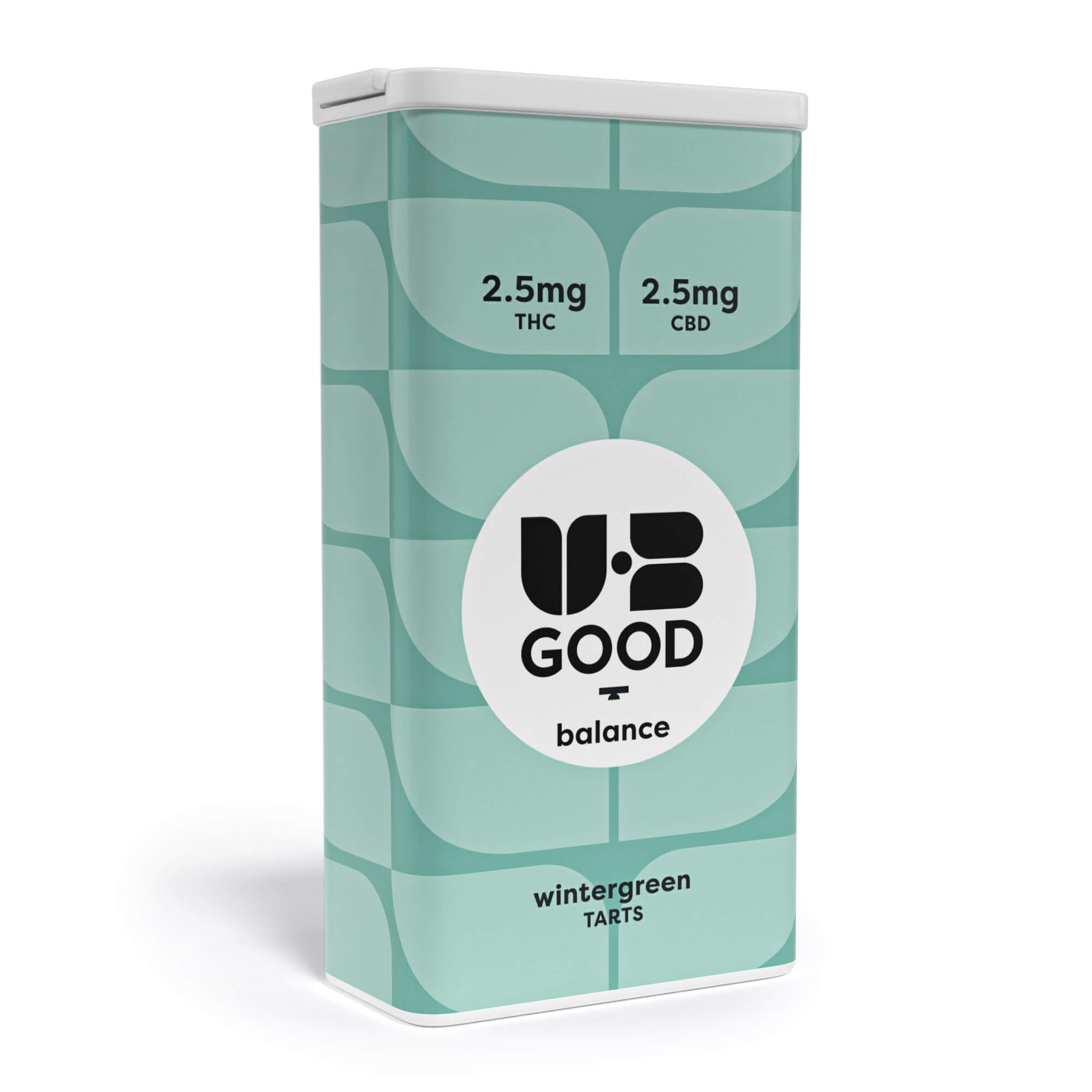 Photograph of product: Wintergreen | 1:1 TH-oui:CBD | 40 x 2.5mg