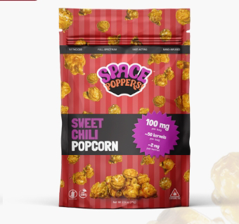 Photograph of product: Sweet Chili 1:1 | 100mg | Popcorn | Space Poppers