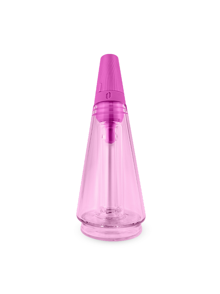 Photograph of product: Puffco | Pink Ribbon Travel Glass for Puffco Peak & Peak Pro | Ltd Edition