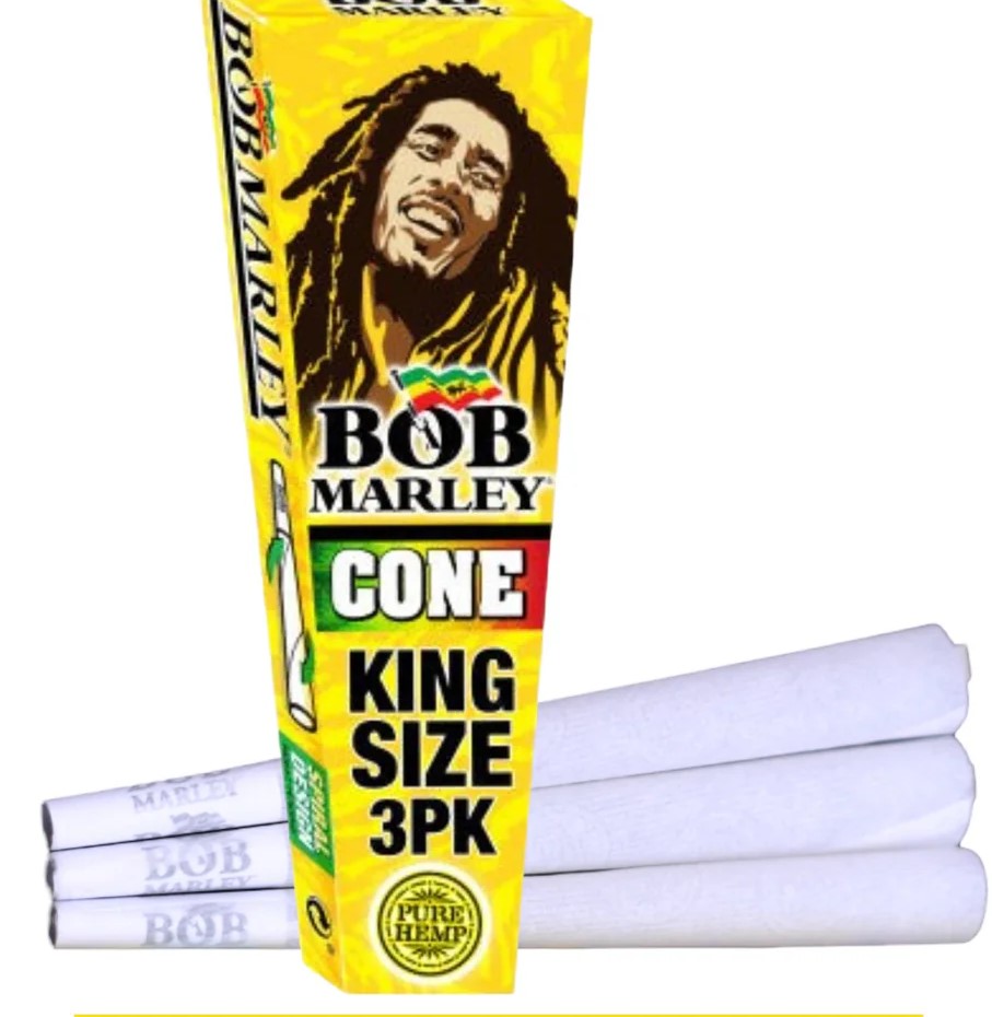 Photograph of product: Bob Marley King Size Cones 3 Pk