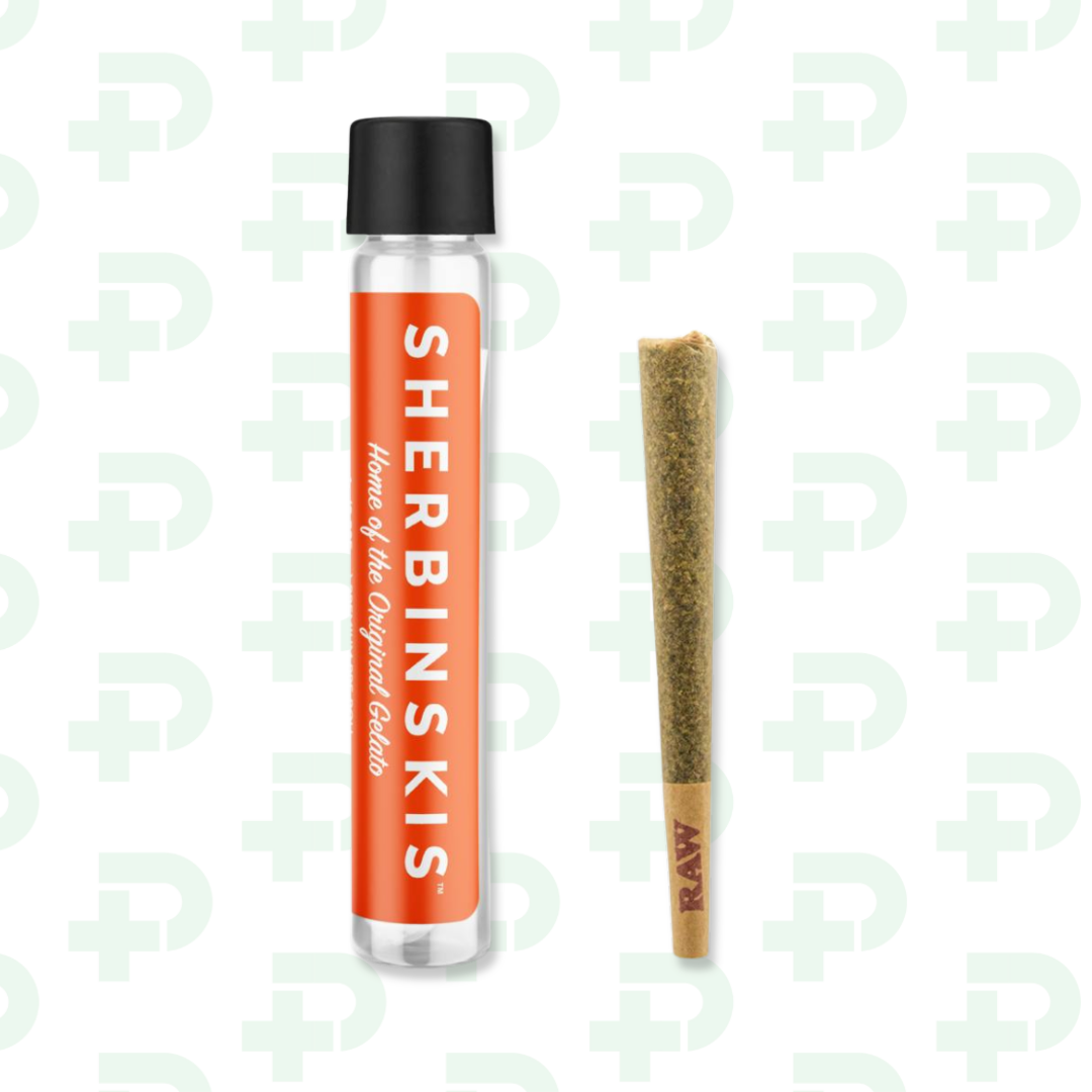 Photograph of product: Sherbinskis Preroll - Bacio Gelato