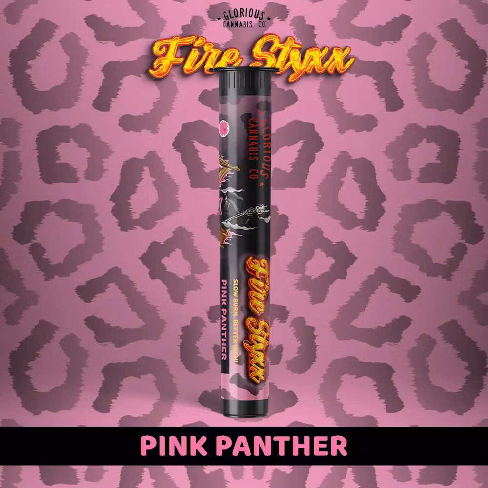 Photograph of product: Pink Panther Infused Fire Styxx | Pre Rolls