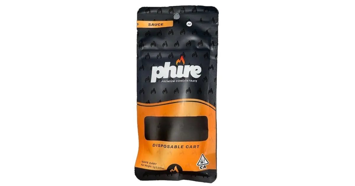 Photograph of product: Phire Disposable Sauce Vape (1g) - Pineapple Express