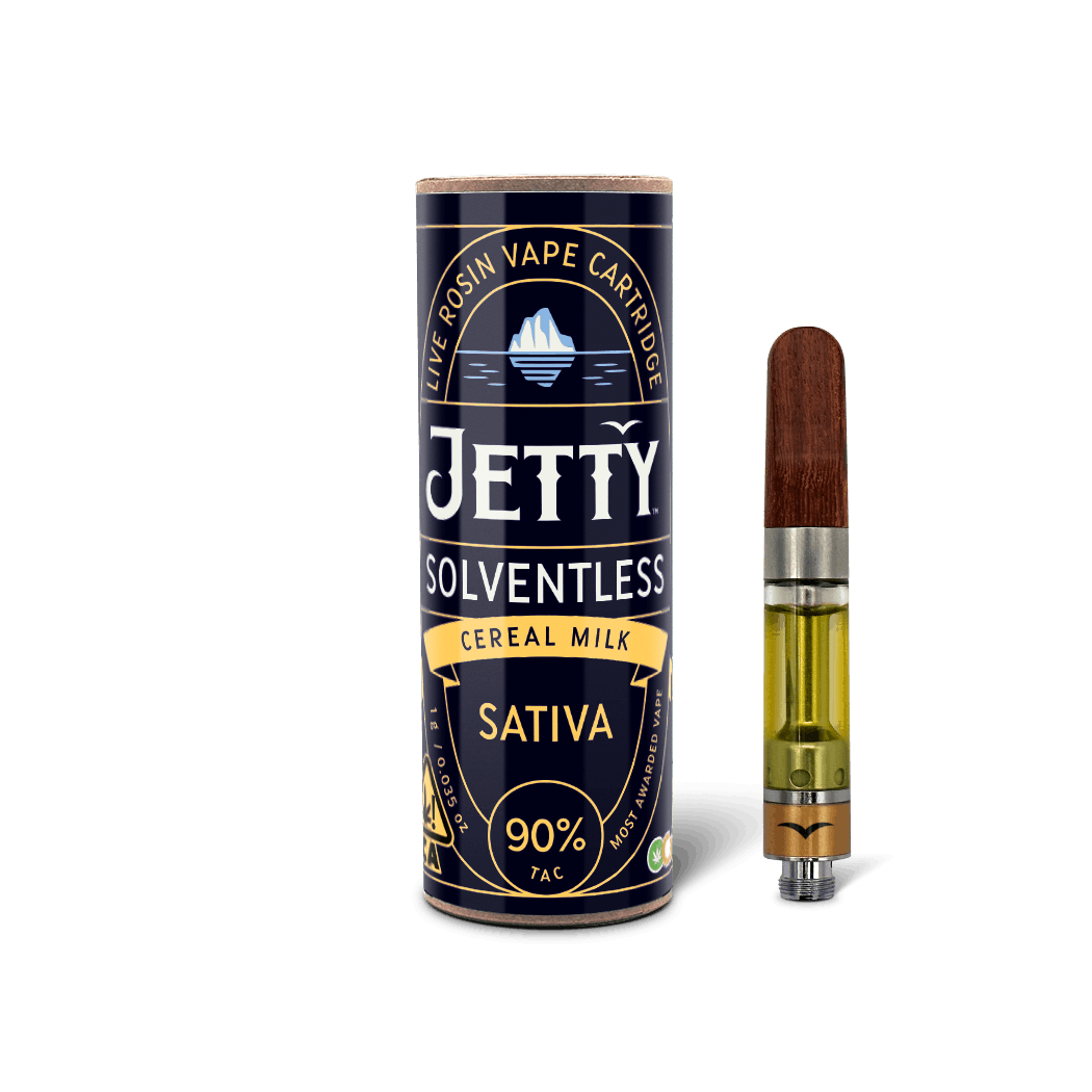 Photograph of product: Jetty - Cereal Milk 1g Solventless Cart