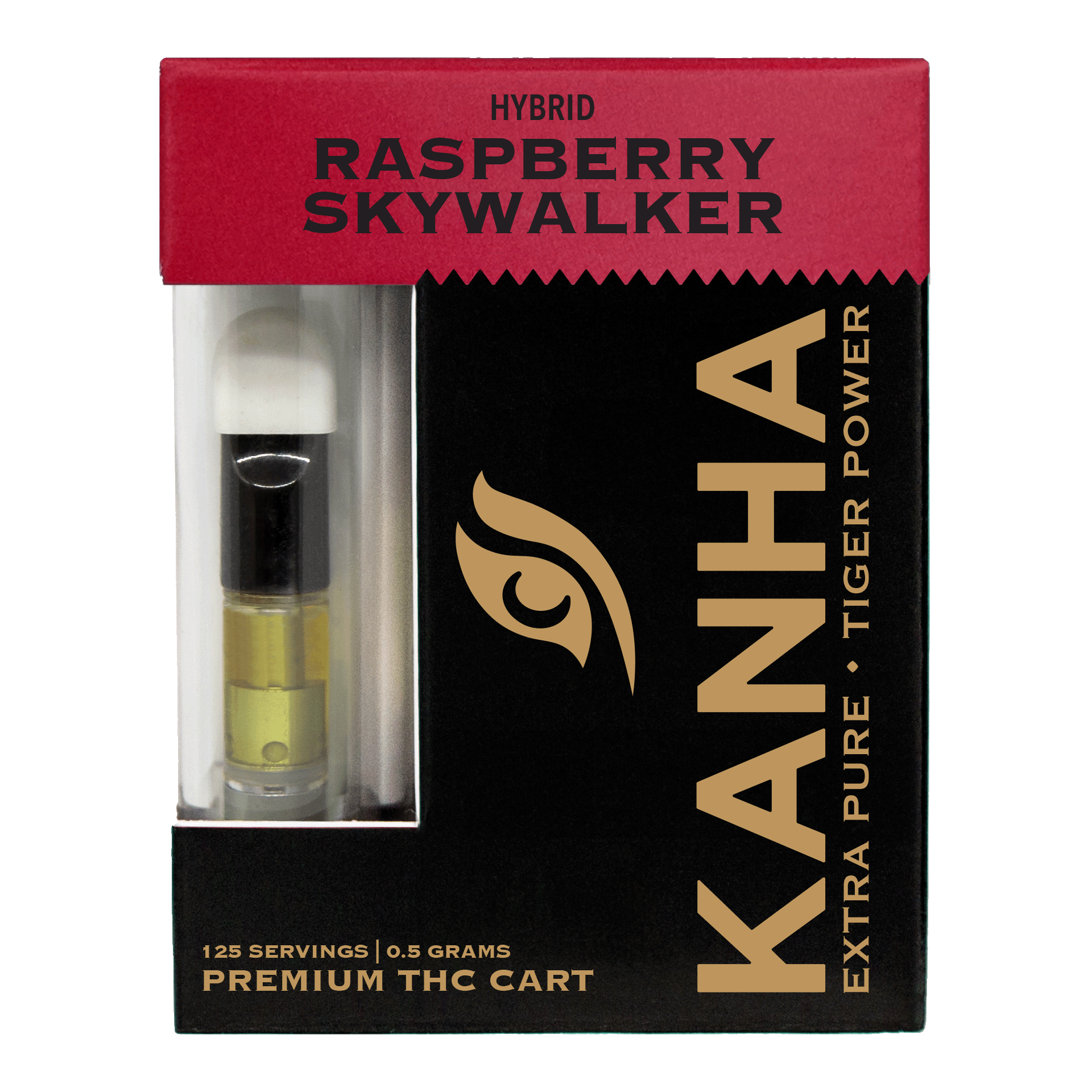 Photograph of product: KANHA Cart 500mg: Raspberry Skywalker
