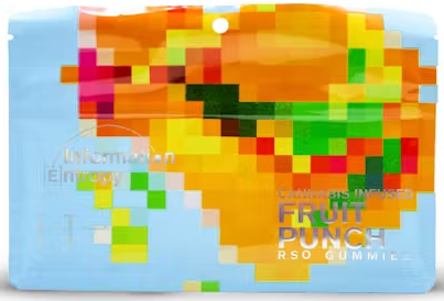 Photograph of Product: Fruit Punch - RSO Gummies - 200mg