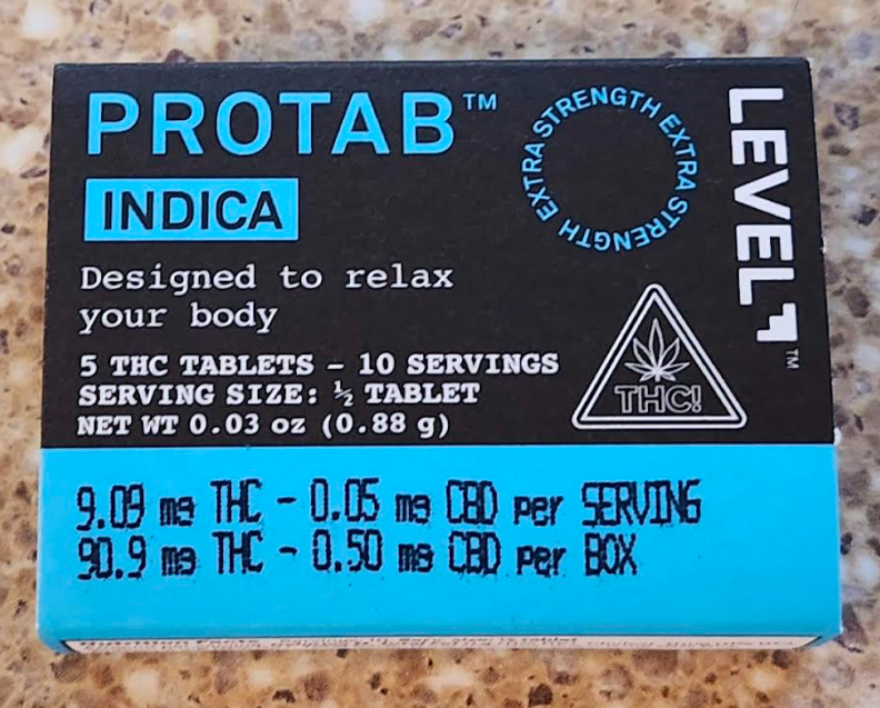 Photograph of product: Oui'd Protab | 10 Pack | 90mg | Level
