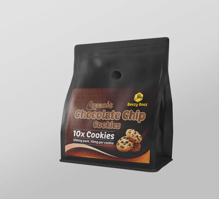 Photograph of Product: Beezy Bees | Chocolate Chip Cookies | 100mg