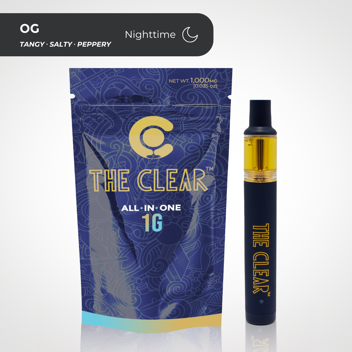 Photograph of product: The CLEAR - Original All-in-One - OG