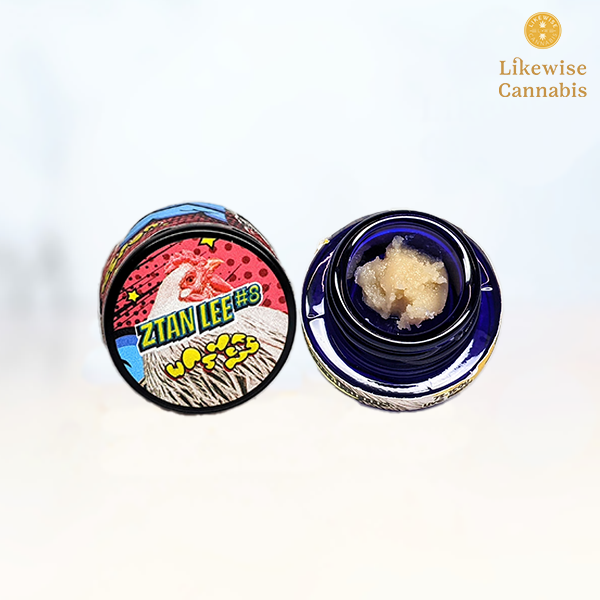 Photograph of Product: GORILLA GLUE #4 1G LIVE ROSIN BATTER