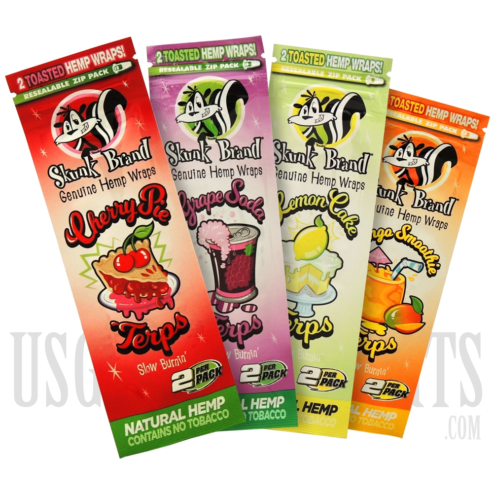 Photograph of Product: Skunk Brand Grape Soda Hemp Wraps