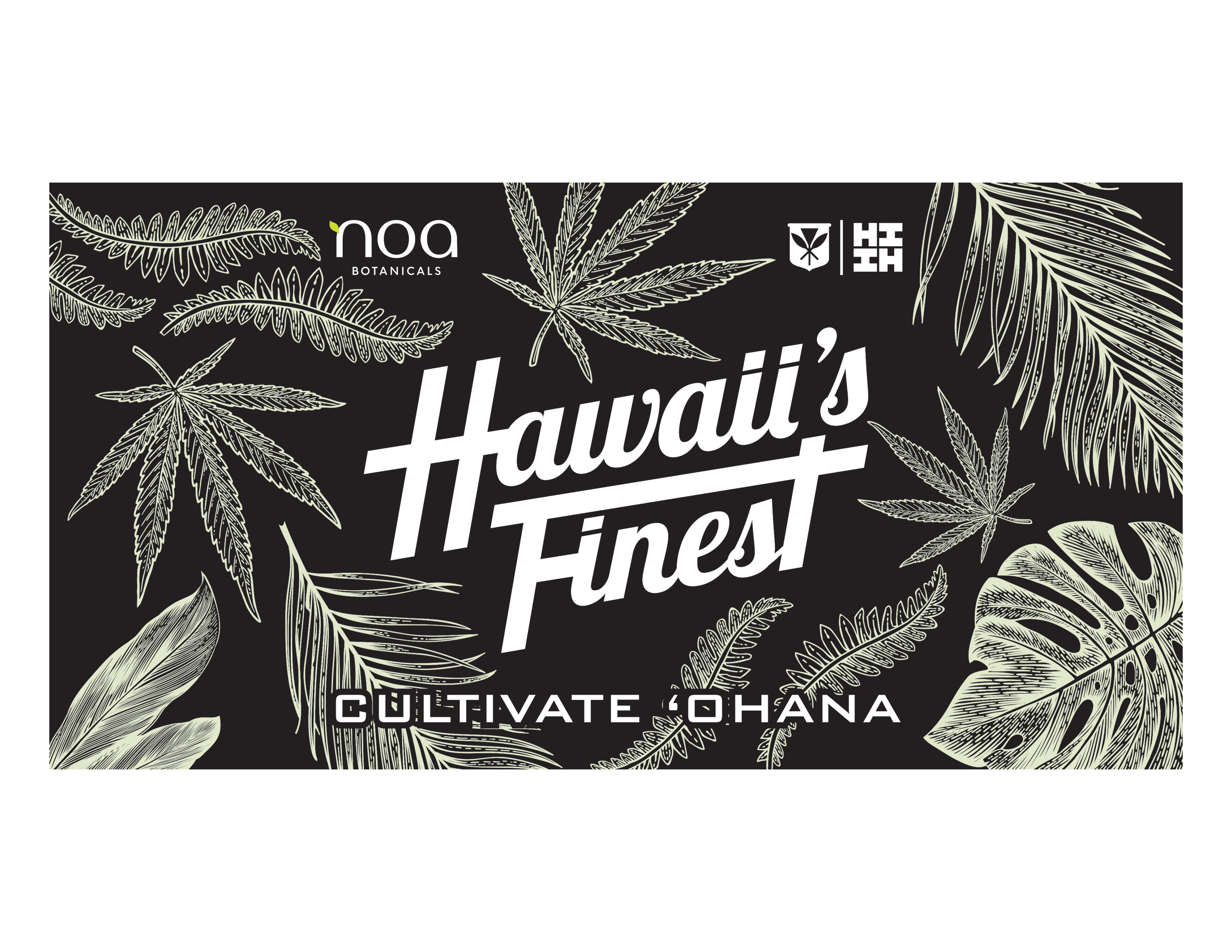 Photograph of product: Hawaii's Finest x Noa Botanicals Towel