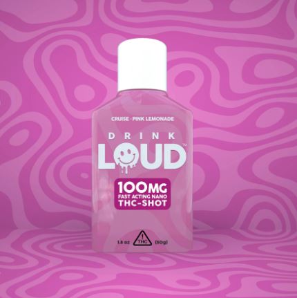 Photograph of product: Drink Loud - Pink Lemonade Nano Shot (100mg)