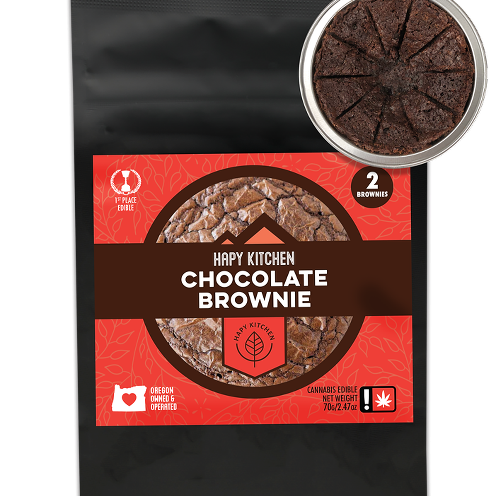 Photograph of product: 100mg TH-oui Brownies - 3 Varieties
