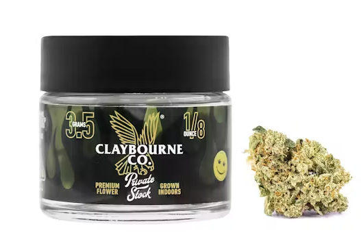 Photograph of product: [Claybourne Co.] Indoor Flower - 3.5g - Durban Poison (S)