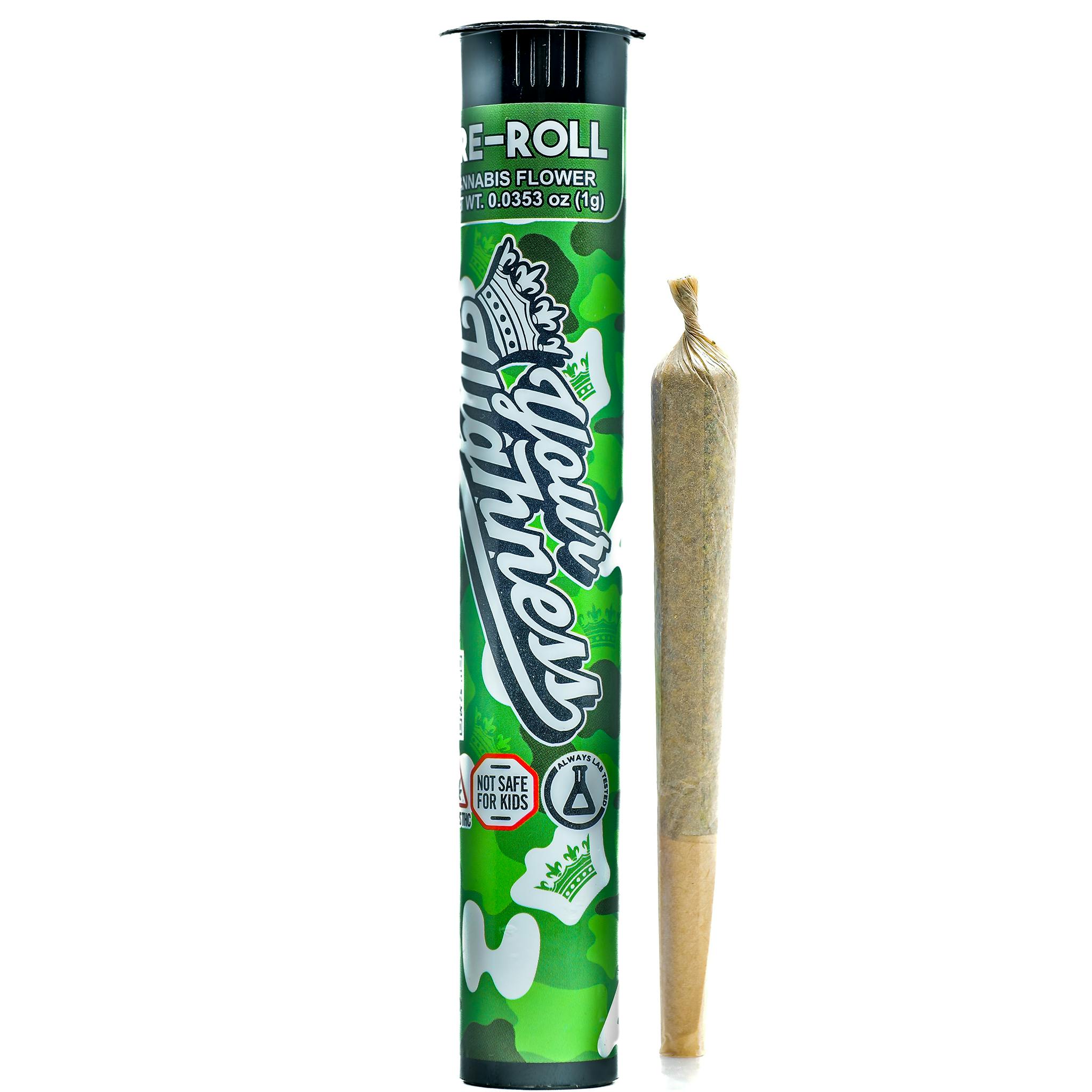 Photograph of product: Lemon Jam - Lemon Pastries Pre-Roll | 1g