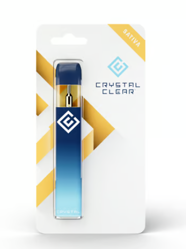 Photograph of product: Blue Dream HTE Disposable Vape Crystal Clear W2-76-A