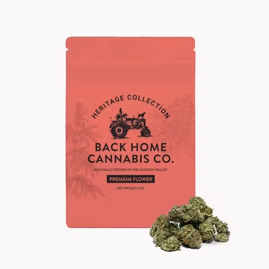 Photograph of product: Back Home Oui'd | Trainwreck | Flower | 3.5g