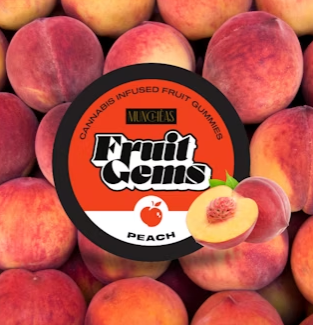 Photograph of product: Muncheas Peach | 100mg