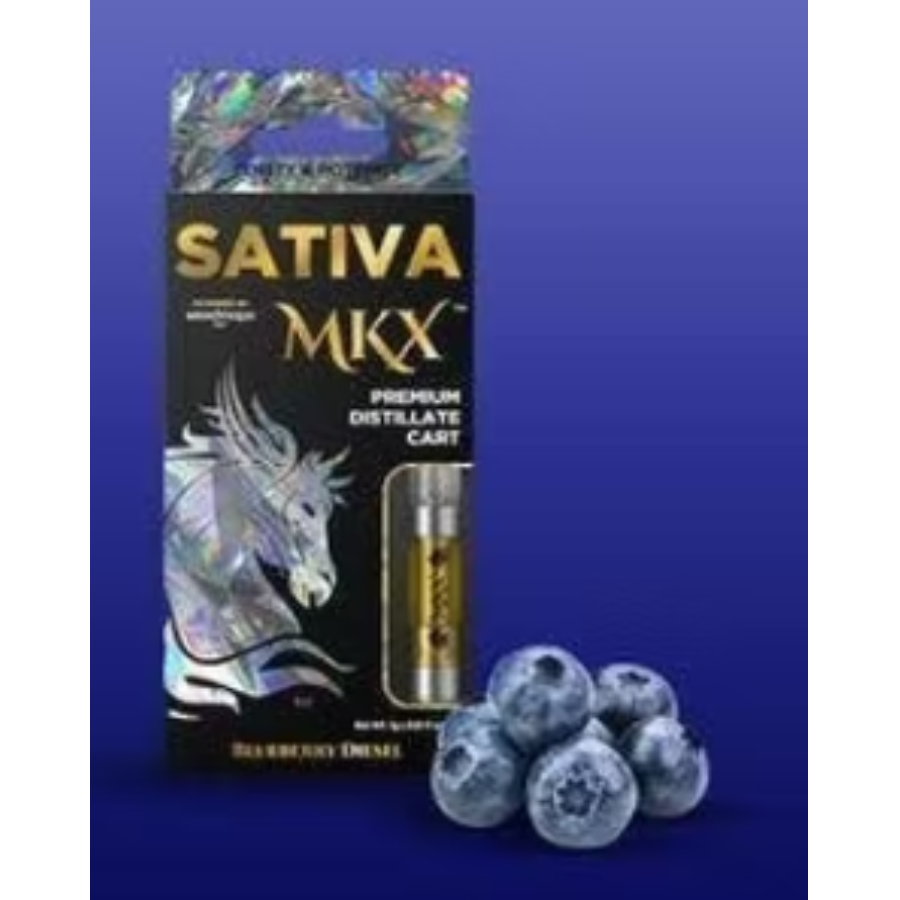 Photograph of product: MKX - 1g Cart - Blueberry Diesel Oui'd