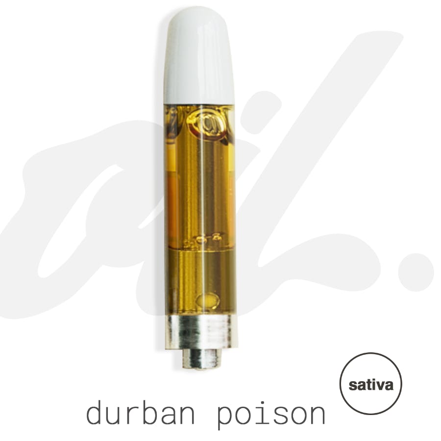 Photograph of product: CRAFT - 1000mg OIL DISTILLATE CART - Durban Poison