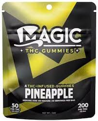 Photograph of product: Magic | Pineapple | 200mg Gummies
