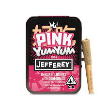 Photograph of product: West Coast Cure Infused Preroll Pink yum Yum 5pk