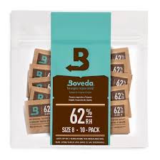 Photograph of product: Humidity Control Packs (10 pack) 62% RH Size 8 - Boveda