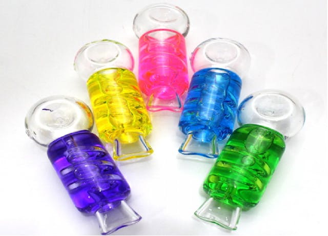 Photograph of product: Liquid Glass Hand Pipe - 