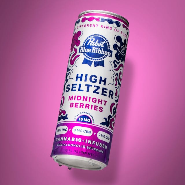 Photograph of product: Midnight Berries | 15mg Infused Seltzer Single Can - 
