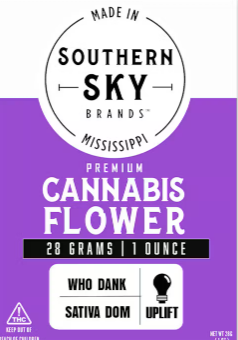 Photograph of product: Southern Sky | 28g | Who Dank