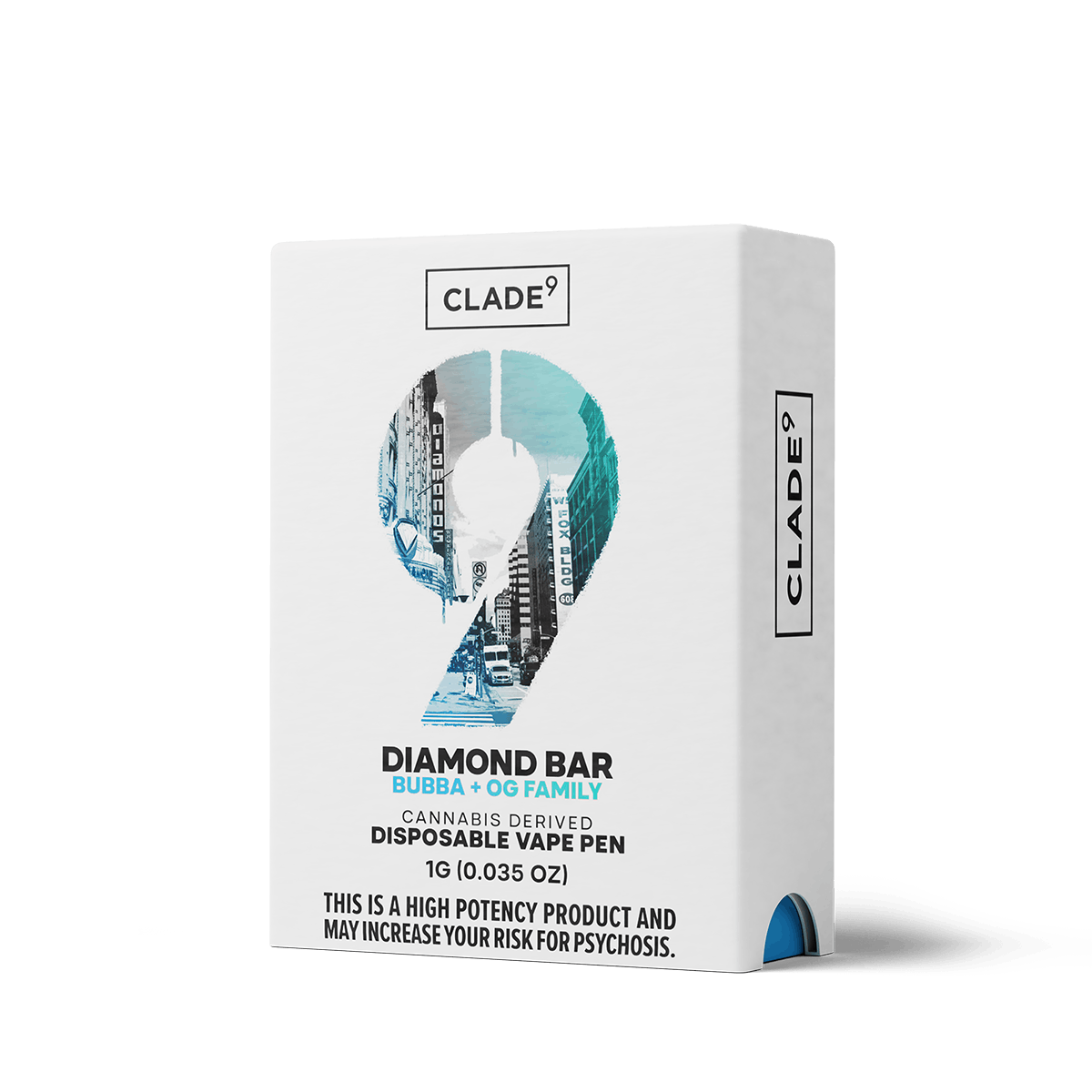 Photograph of product: Diamond Bar Disposable Vape- 1g