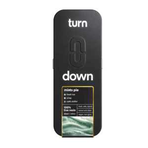 Photograph of product: Turn | Mints Pie | Live Resin Disposable Vape | 1g