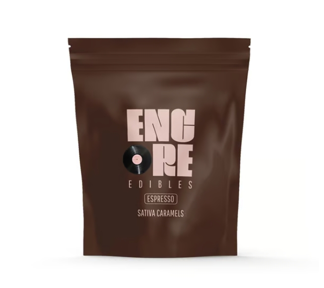 Photograph of product: Encore Edibles 10pk/100mg- Caramel Espresso (S)