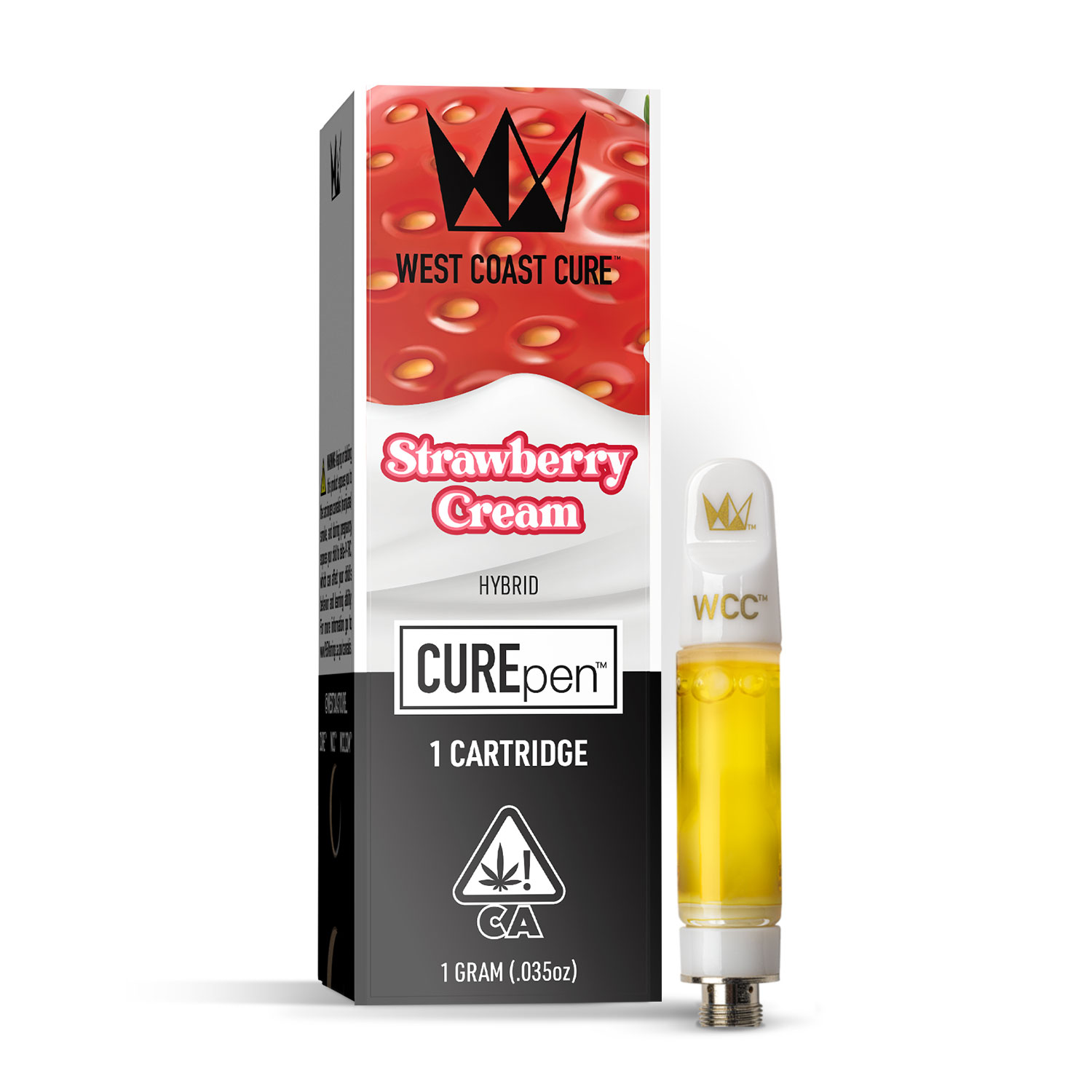 Photograph of product: WCC 1g Cart - Strawberry Cream