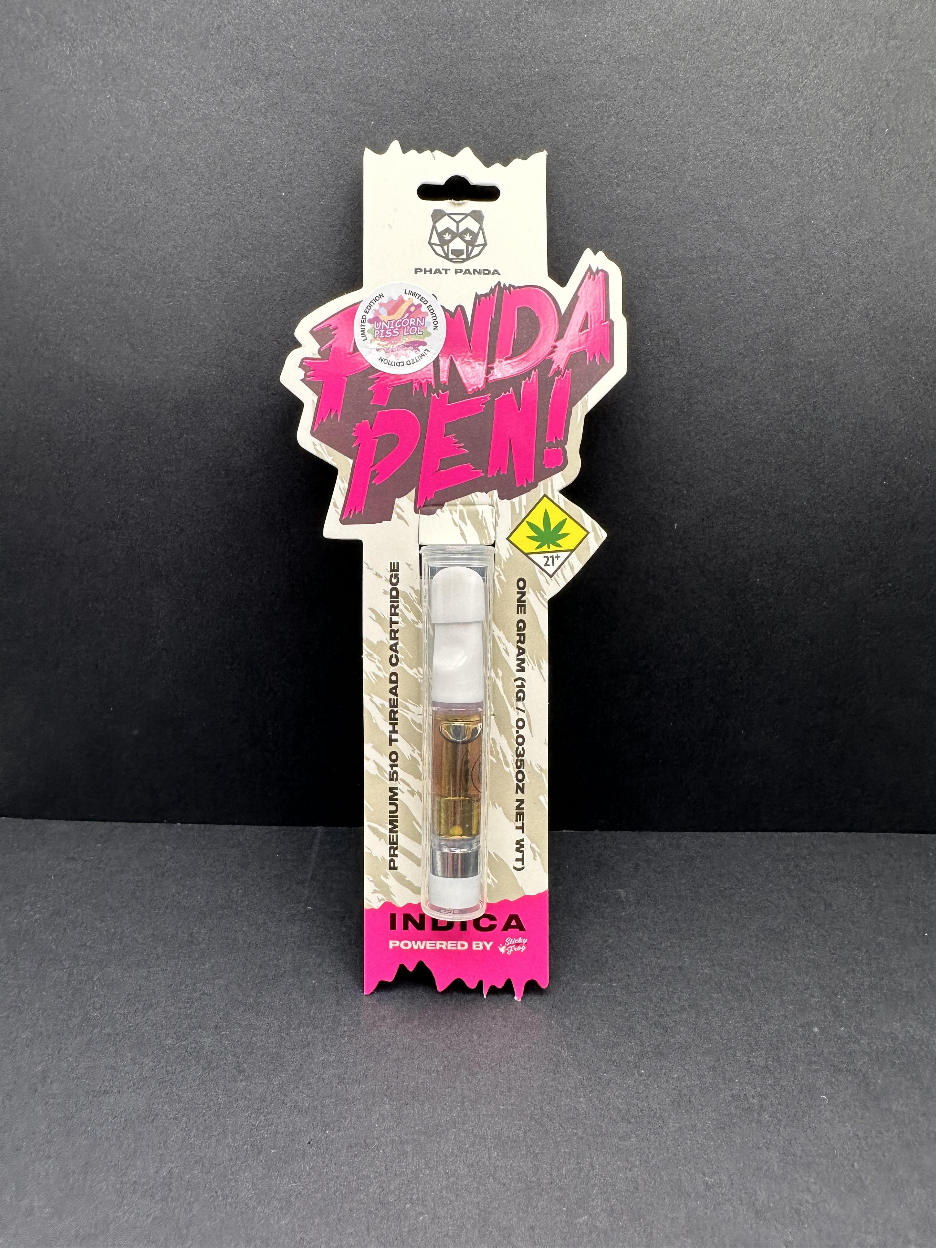 Photograph of product: DOH Panda Pen - Vape Cart: Unicorn Piss