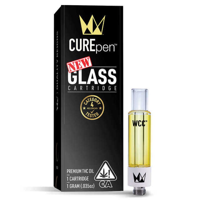 Photograph of product: Blueberry Kush (I) 1g Curepen Cart - Blueberry Kush (I)