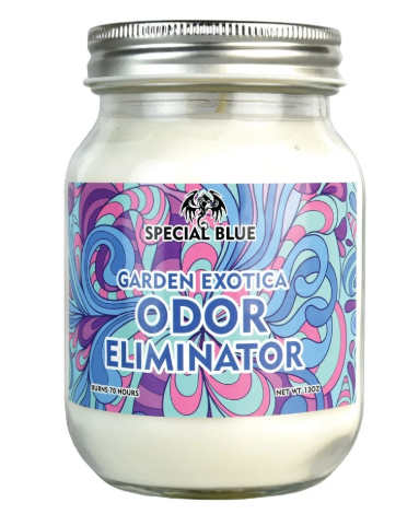 Photograph of product: Special Blue Odor Candles 13oz - Garden Exotica