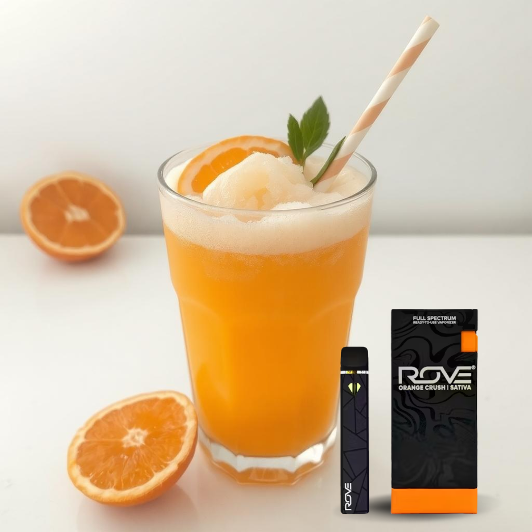 Photograph of product: Rove | Ready-To-Use Live Resin Diamond Vaporizer | Orange Crush - S | 1.0g