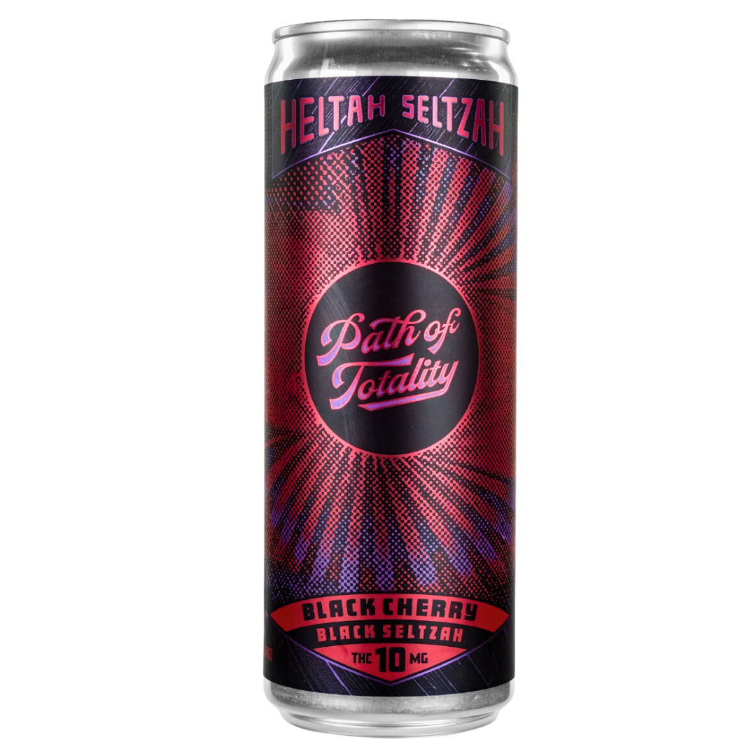 Photograph of product: Path of Totality - 10MG TH-oui Black Cherry Seltzer