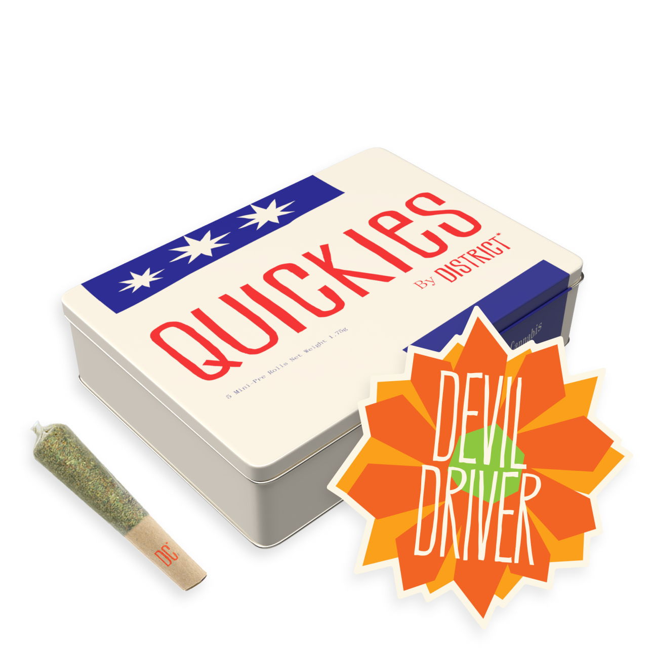 Photograph of product: DC Devil Driver 5pk PRJ's $15