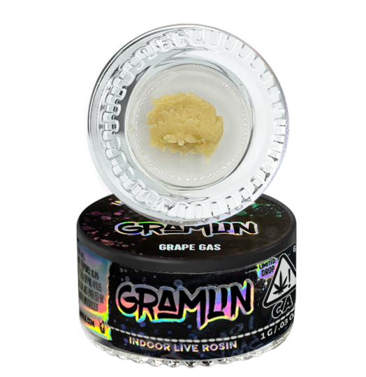 Photograph of product: Gramlin - Concentrate - Grape Gas Live Rosin - 1G