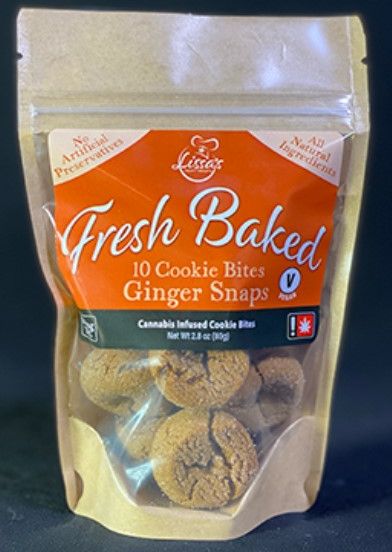 Photograph of product: Lissa Tasty Treats: Ginger Snaps - 