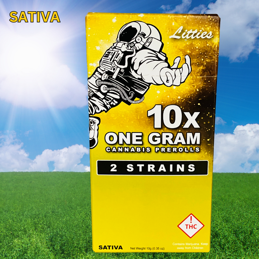 Photograph of product: Strawneapple x Super Boof (S) - Pre-Roll Pack - Litties - 10g