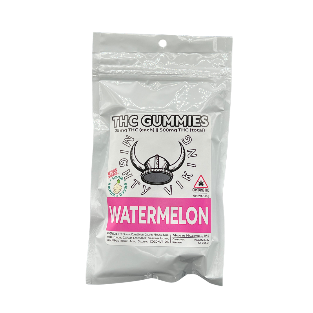 Photograph of product: 25MG Watermelon TH-oui Gummies