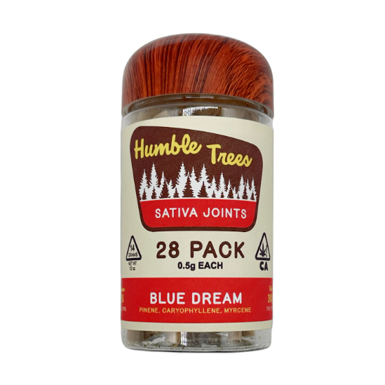 Photograph of product: BLUE DREAM PREROLLS 14G 28/PK